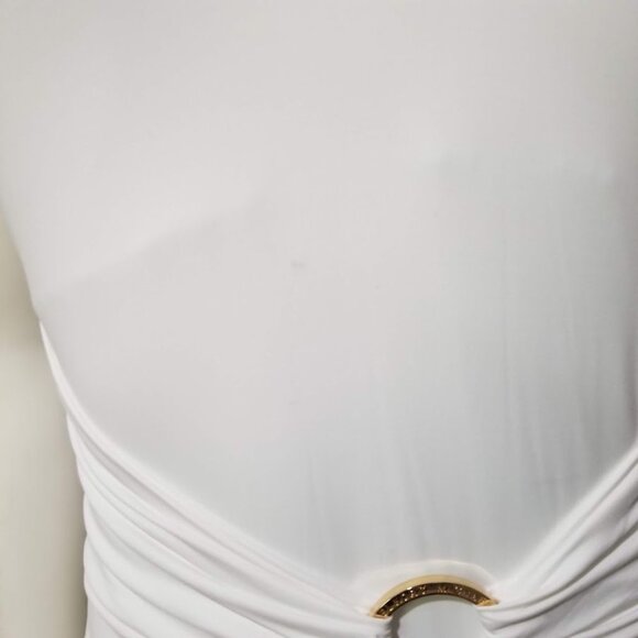 Michael Kors Sash Tummy-Control One Piece Swimsuit Size 10 - Picture 3 of 13